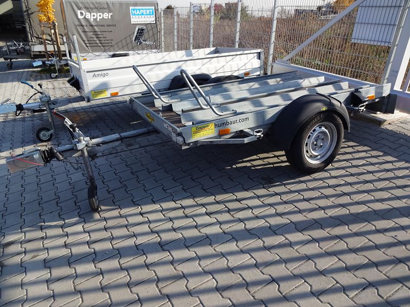 HUMBAUR Motorradtransporter | Gebremst 1000 KG